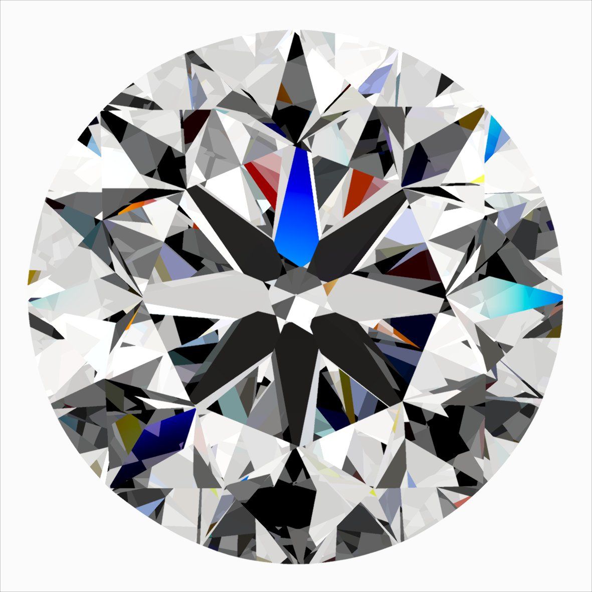Diamond Natural 0,4Ct G-VS1 Round - GIA5556750872 1