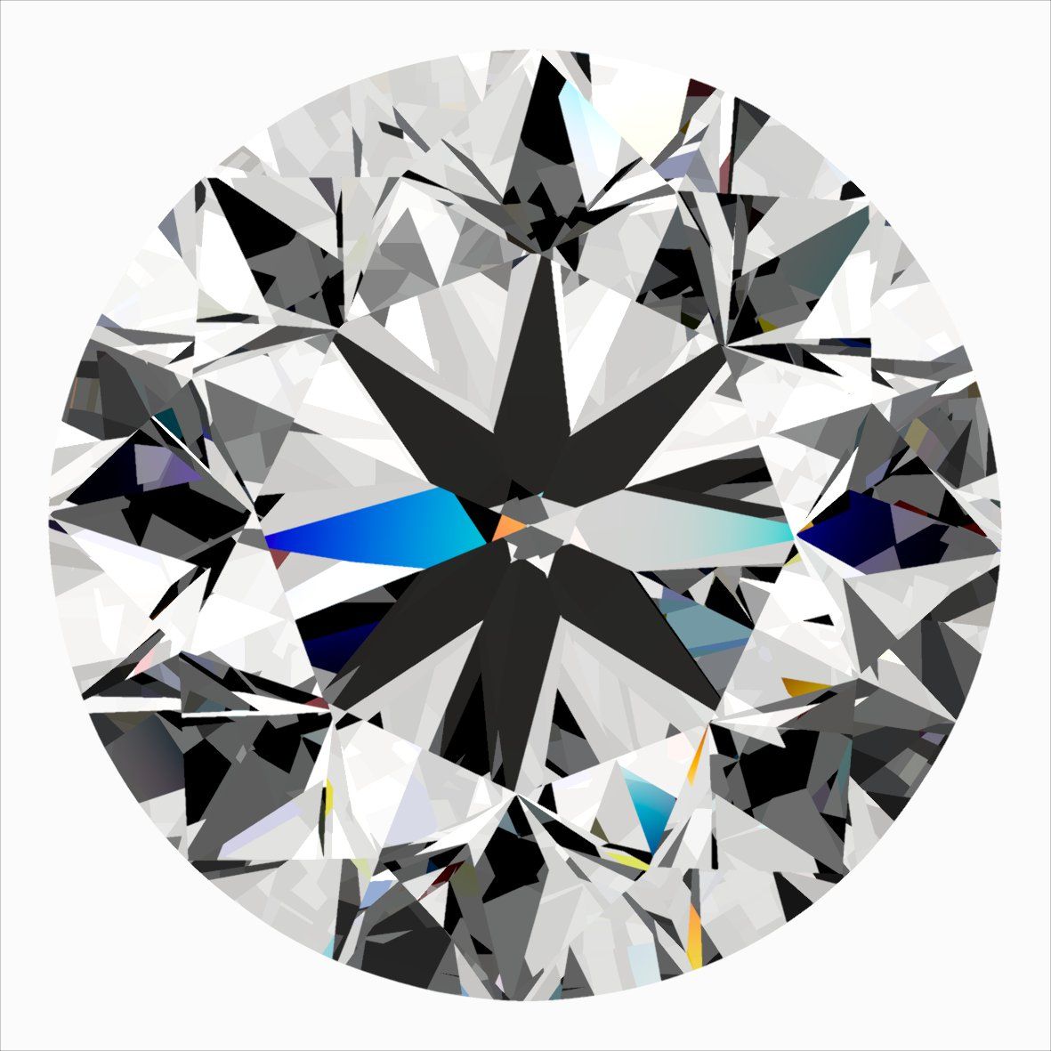 Diamond Natural 0,4Ct D-VS1 Round - GIA1558753506 1