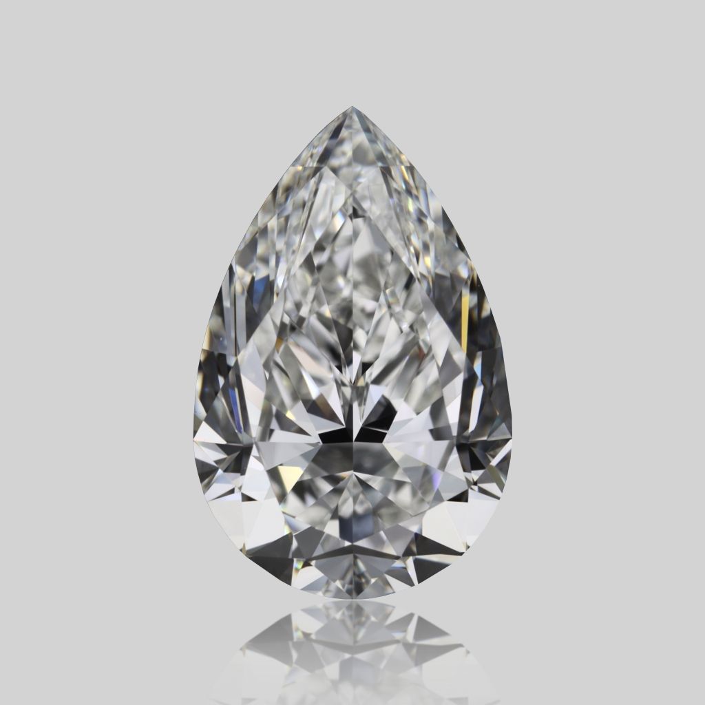 Diamond Natural 1,51Ct G-VVS1 Pear - GIA1555718152 1