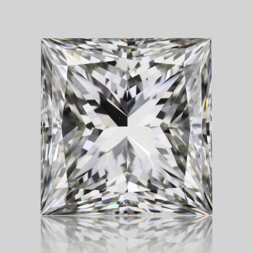 Diamond Natural 1,7Ct J-VVS1 Princess - GIA5553684504 1