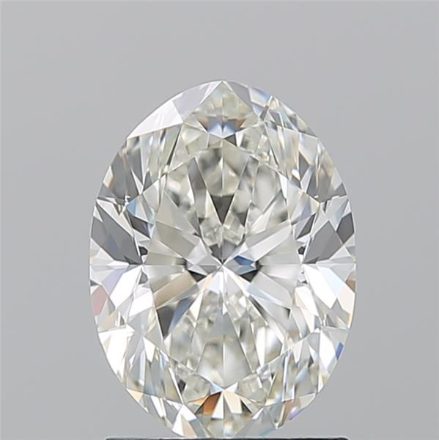 Diamond Natural 1,7Ct I-VVS1 Oval - GIA7558328931 1