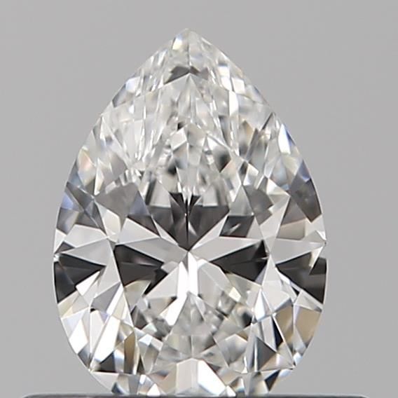 Diamond Natural 0,36Ct F-VVS1 Pear - GIA6552259574 1