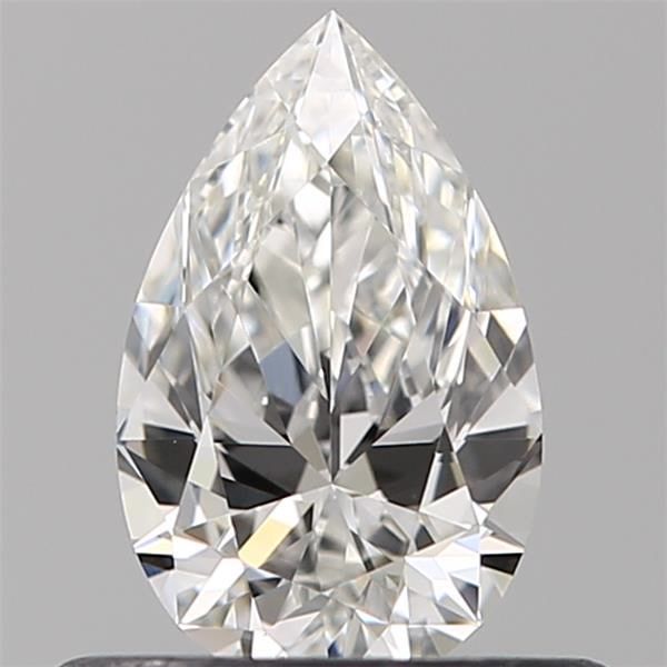 Diamond Natural 0,44Ct F-VVS2 Pear - GIA6552259735 1