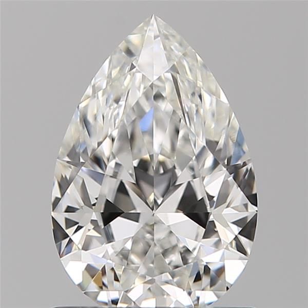 Diamond Natural 0,76Ct G-VVS2 Pear - GIA7556259493 1
