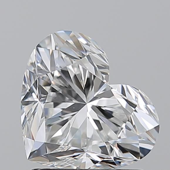 Diamond Natural 1,5Ct F-VS1 Heart - GIA6542415912 1