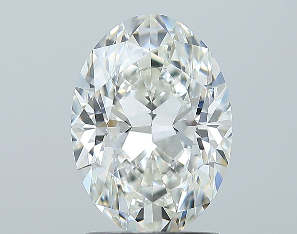 Diamond Natural 1,8Ct G-SI1 Oval - GIA7553578757 1