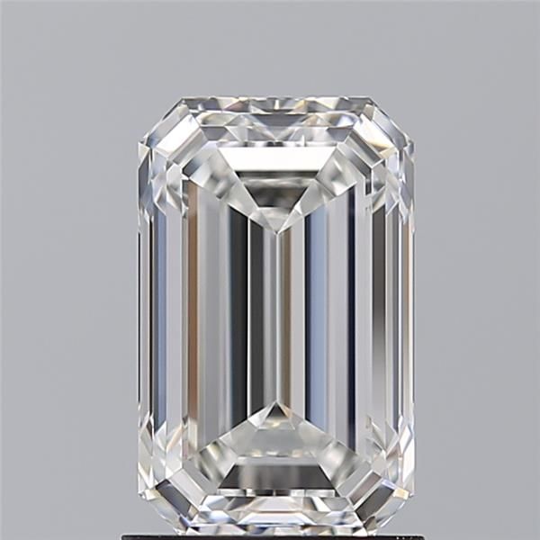 Diamond Natural 1,7Ct G-VVS1 Emerald - GIA1545974534 1