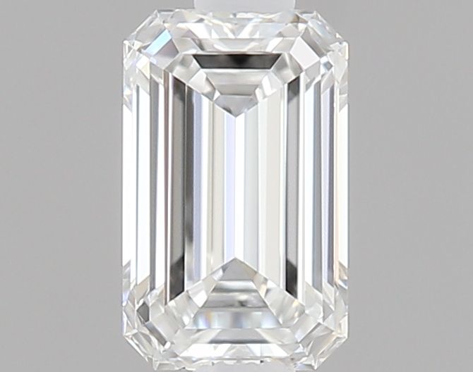 Diamond Natural 0,3Ct E-VVS2 Emerald - GIA6551755819 1