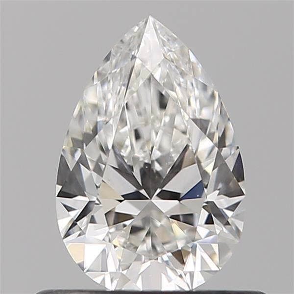Diamond Natural 0,51Ct F-VS1 Pear - GIA6555259542 1