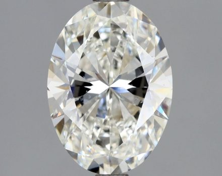 Diamond Natural 1,7Ct H-SI1 Oval - GIA7551253175 1