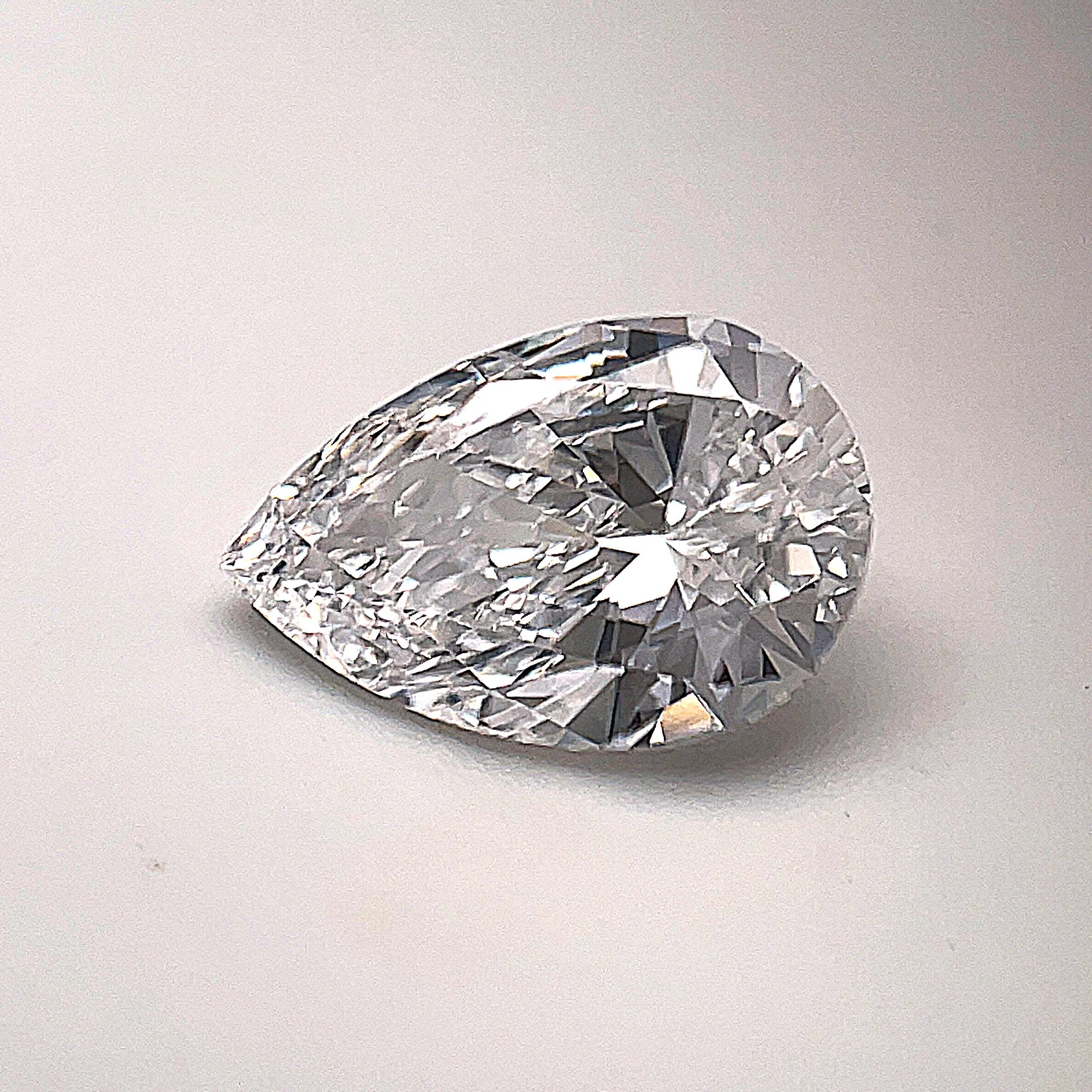 Diamond Natural 1,5Ct D-VS1 Pear - GIA2211849967 1
