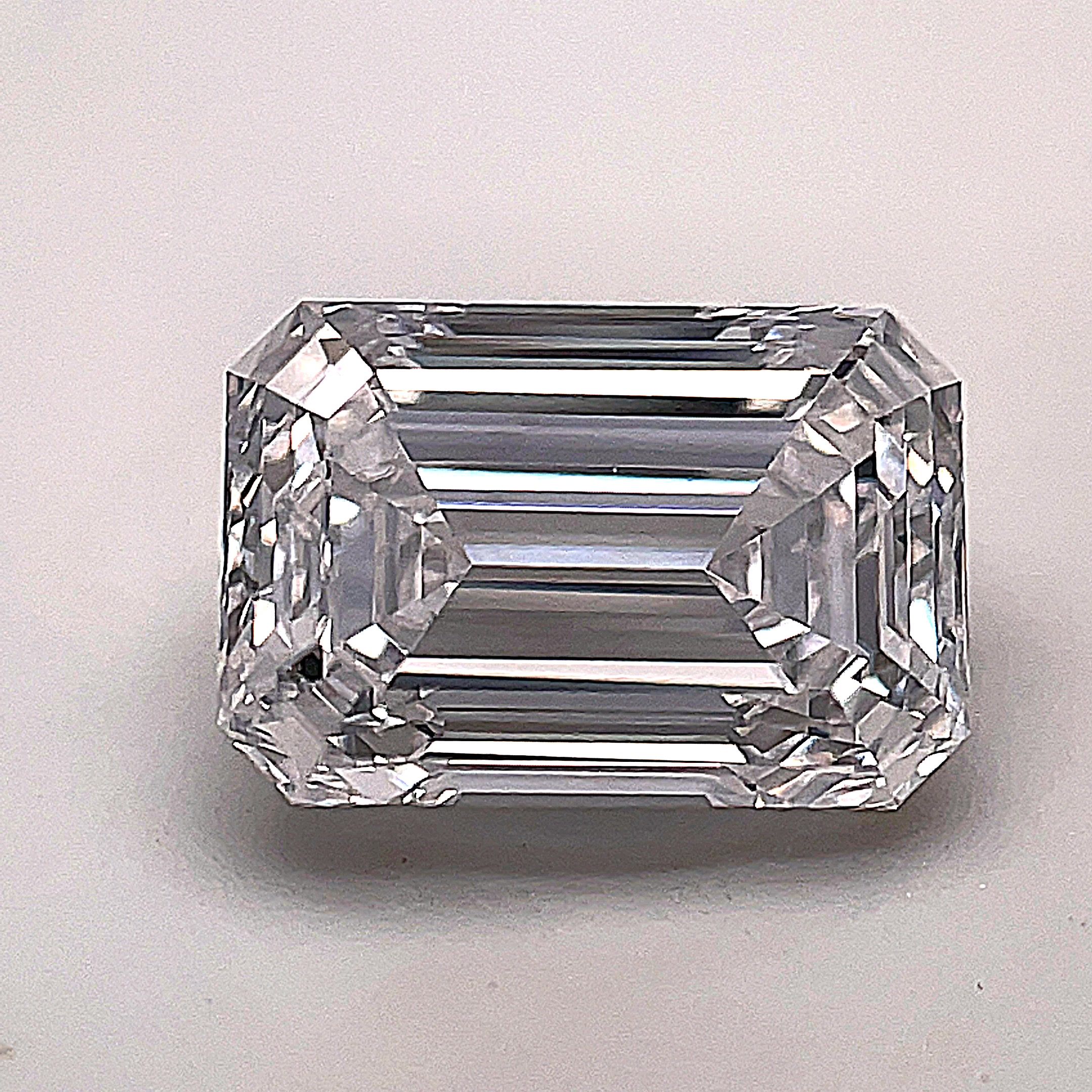 Diamond Natural 1,57Ct D-VS1 Emerald - GIA5396939023 1