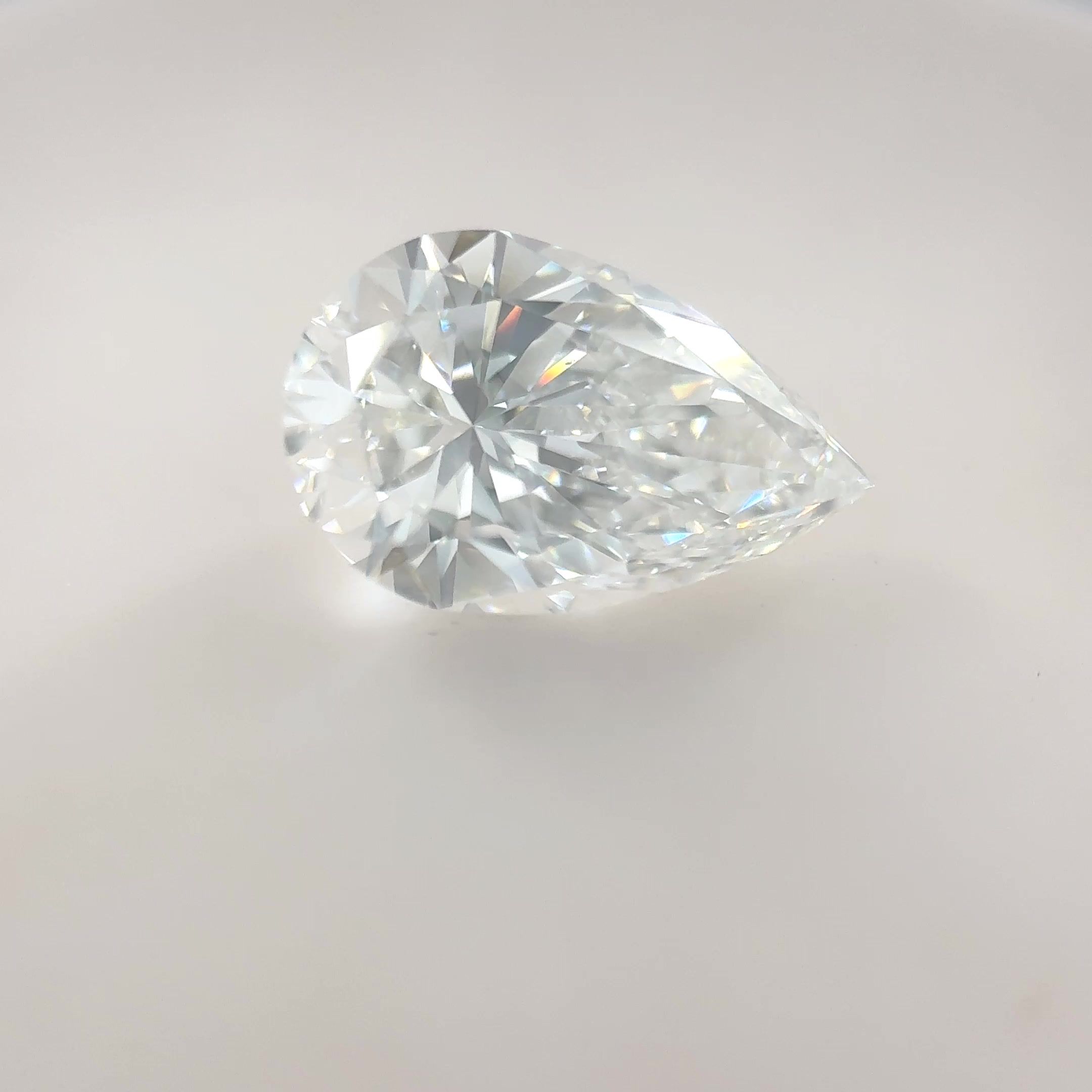 Diamond Natural 1,8Ct E-SI1 Pear - GIA6545649358 1