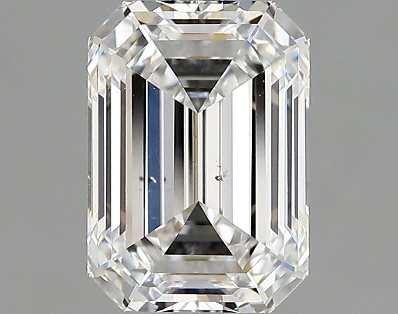 Diamond Natural 1,6Ct E-VS2 Emerald - GIA7541259012 1