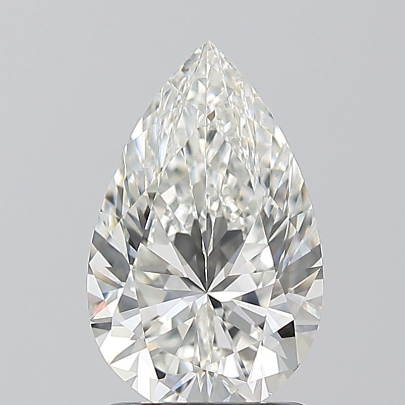 Diamond Natural 1,5Ct H-VS2 Pear - GIA1555716007 1