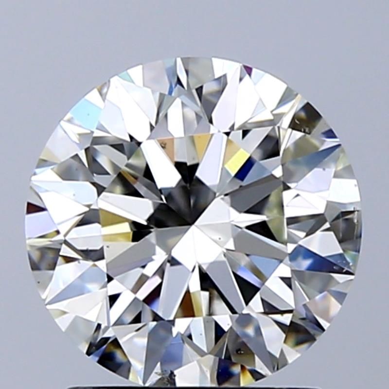 Diamond Natural 1,7Ct H-SI1 Round - GIA2556587768 1
