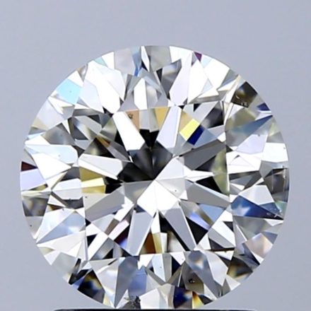 Diamond Natural 1,7Ct H-SI1 Round - GIA2556587768 1