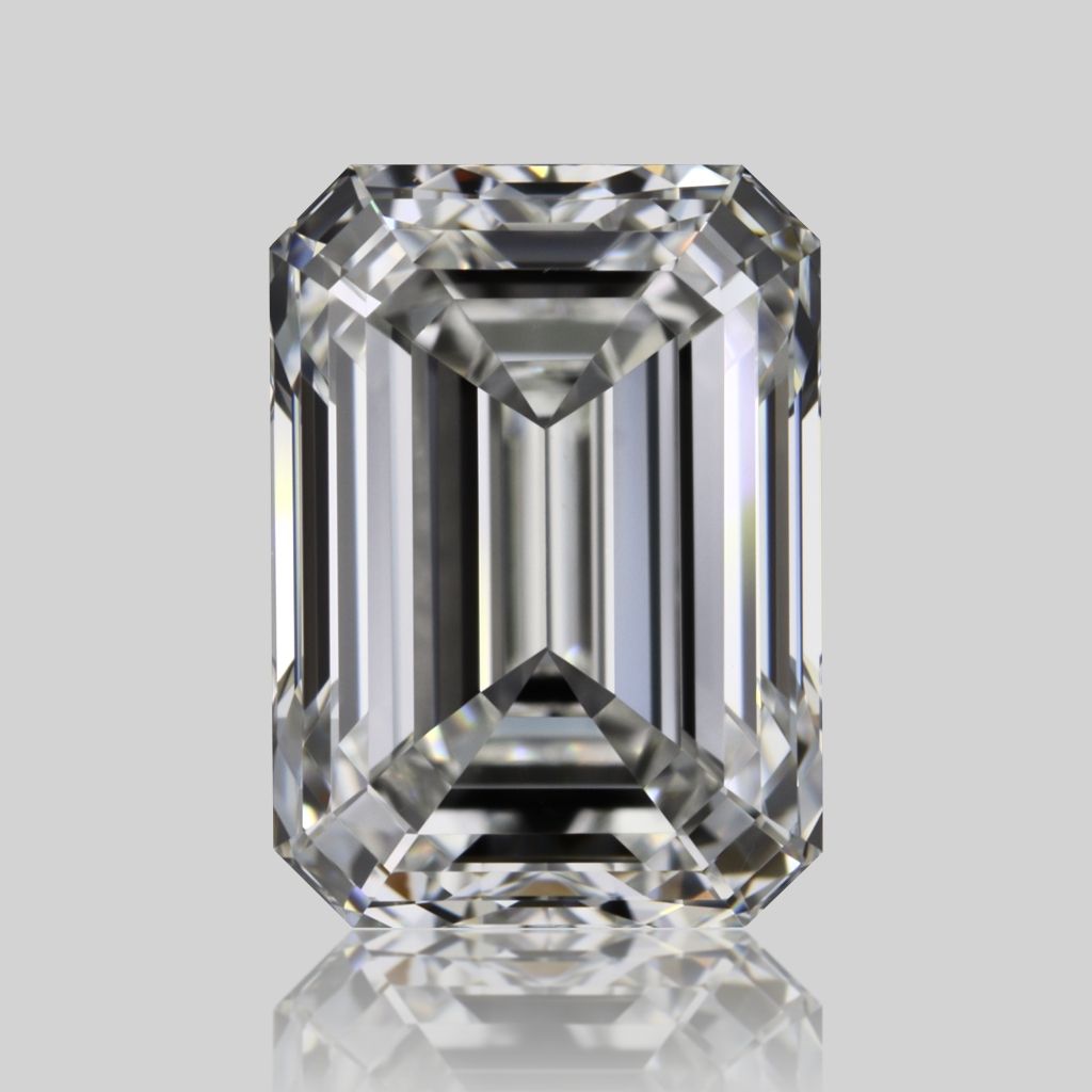 Diamond Natural 1,51Ct H-VVS2 Emerald - GIA6551683866 1