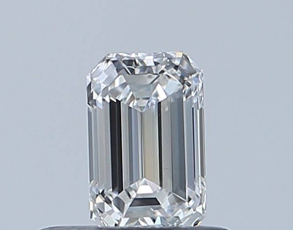 Diamond Natural 0,4Ct F-VVS1 Emerald - GIA6551661369 1