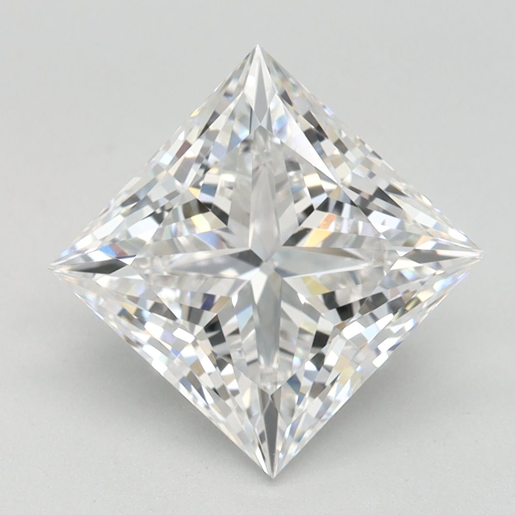 Lab Grown Diamond Lab-grown 2,59Ct D-FL Princess - IGILG816625936 1