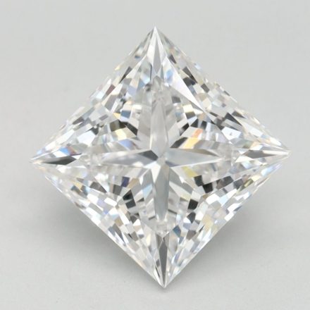 Lab Grown Diamond Lab-grown 2,59Ct D-FL Princess - IGILG816625936 1