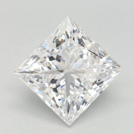 Lab Grown Diamond Lab-grown 2,99Ct D-FL Princess - IGILG816625938 1