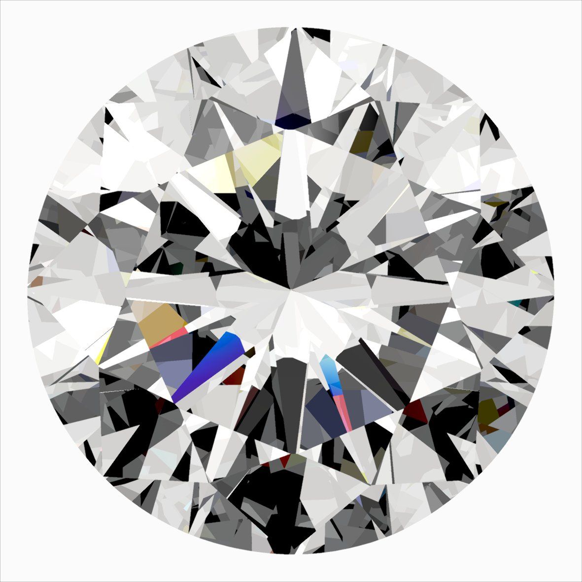 Diamond Natural 0,4Ct F-VS1 Round - GIA7552753145 1