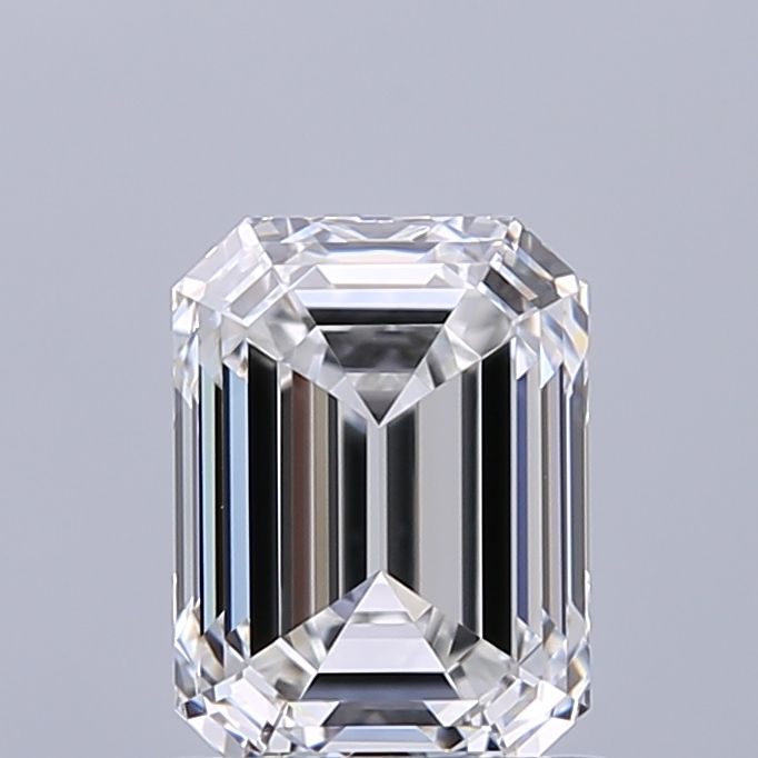 Diamond Natural 1Ct F-VVS2 Emerald - GIA6555836132 1