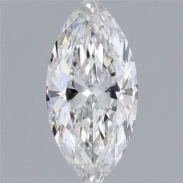 Diamond Natural 0,42Ct F-VVS1 Marquise - GIA2556716013 1