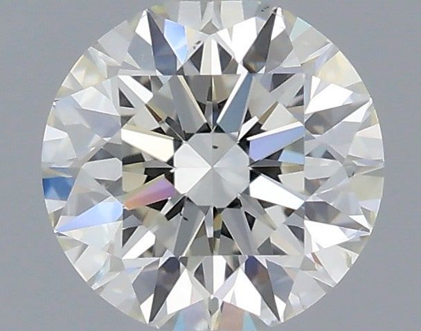 Diamond Natural 0,56Ct J-SI1 Round - GIA6551634611 1