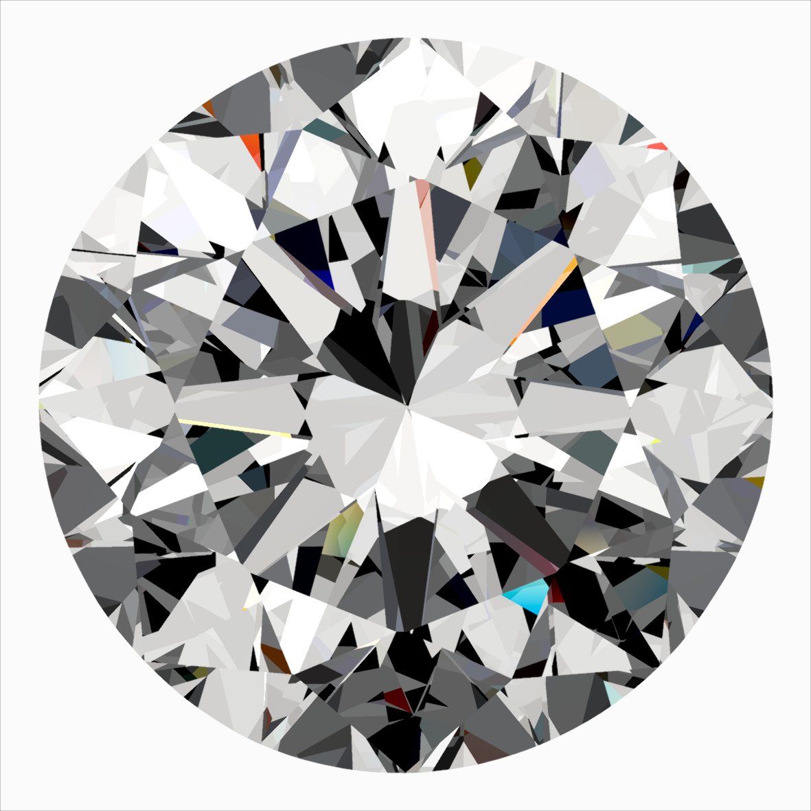 Diamond Natural 0,4Ct E-SI1 Round - GIA6552754904 1