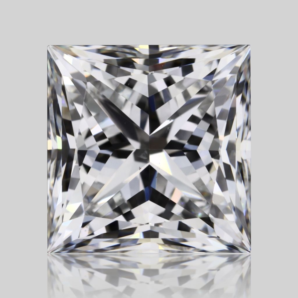 Diamond Natural 1,52Ct D-SI1 Princess - GIA2557775998 1
