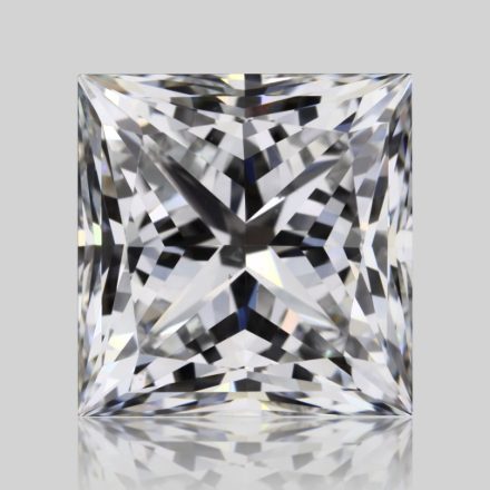 Diamond Natural 1,52Ct D-SI1 Princess - GIA2557775998 1