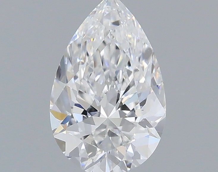Diamond Natural 0,37Ct D-VS2 Pear - GIA6555753560 1