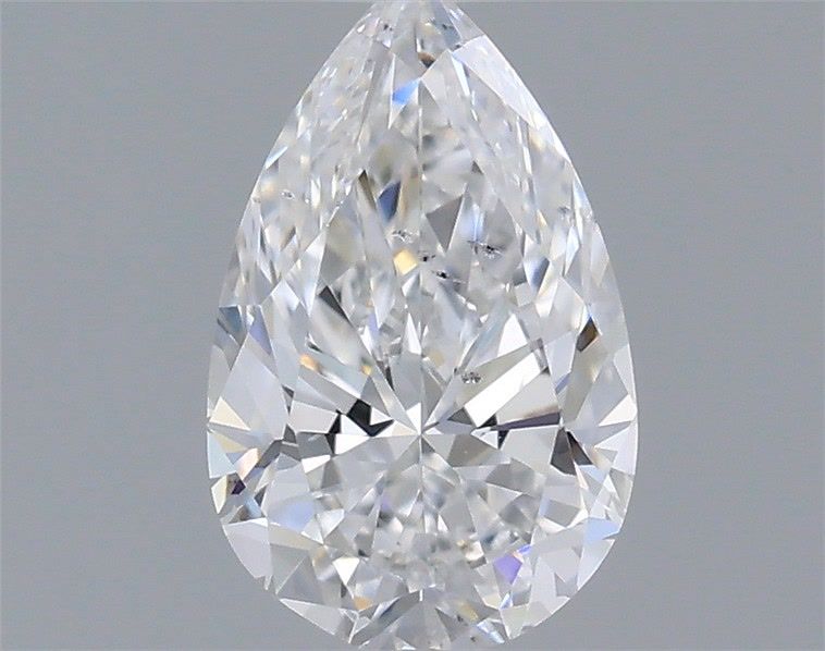 Diamond Natural 0,56Ct D-SI2 Pear - GIA5553636314 1