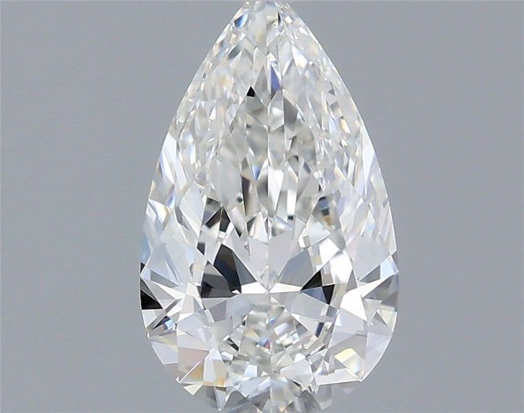 Diamond Natural 0,56Ct G-VS1 Pear - GIA7558716151 1