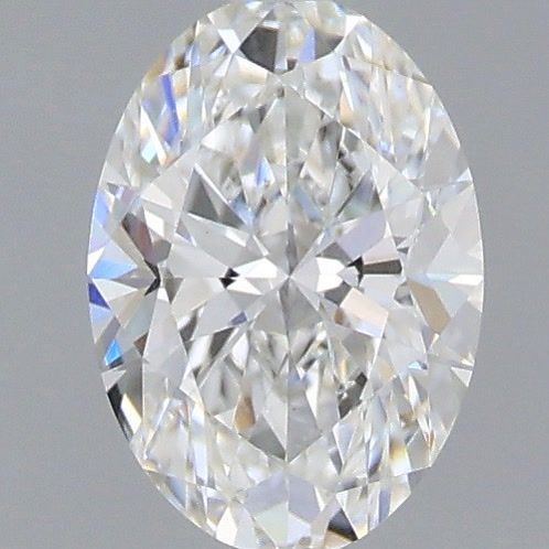 Diamond Natural 0,6Ct F-VS2 Oval - GIA6555715825 1