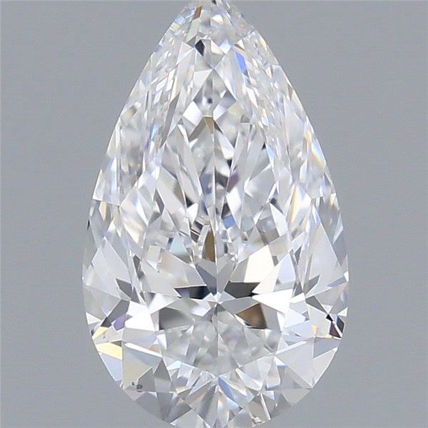 Diamond Natural 0,51Ct D-VS2 Pear - GIA6555716128 1