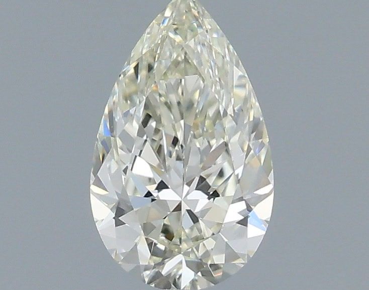 Diamond Natural 0,52Ct L-VS1 Pear - GIA7558716100 1