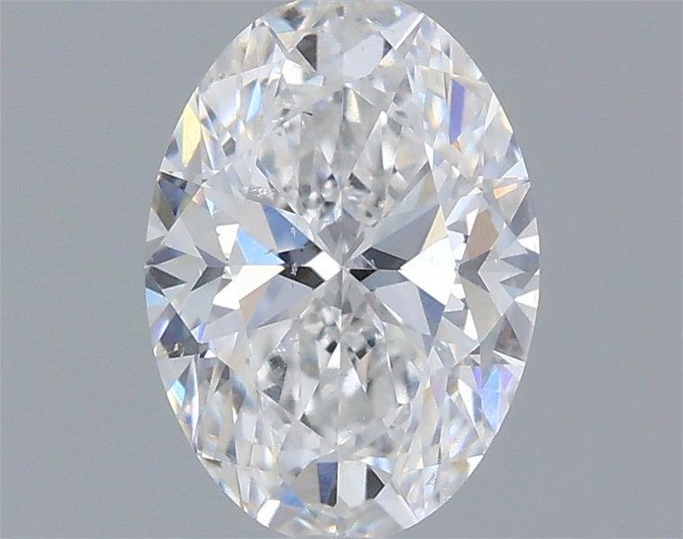 Diamond Natural 0,7Ct E-SI2 Oval - GIA7553715832 1