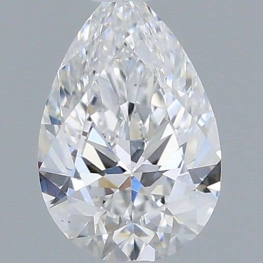 Diamond Natural 0,36Ct D-VS2 Pear - GIA6555753546 1