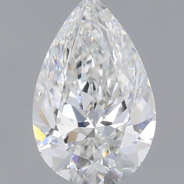 Diamond Natural 0,56Ct F-VS2 Pear - GIA7552716143 1
