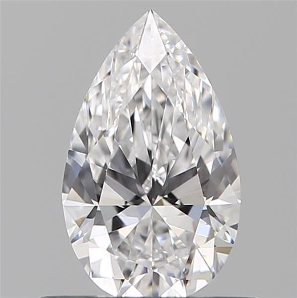 Diamond Natural 0,51Ct D-VS1 Pear - GIA7551264000 1