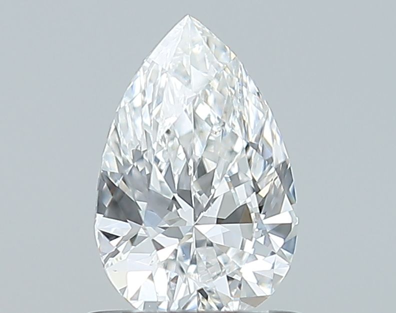 Diamond Natural 0,7Ct F-SI2 Pear - GIA6555661838 1