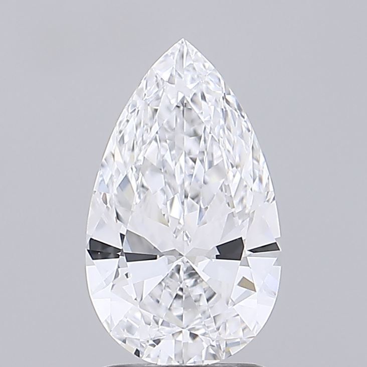 Diamond Natural 1,55Ct D-VVS1 Pear - GIA6535667779 1