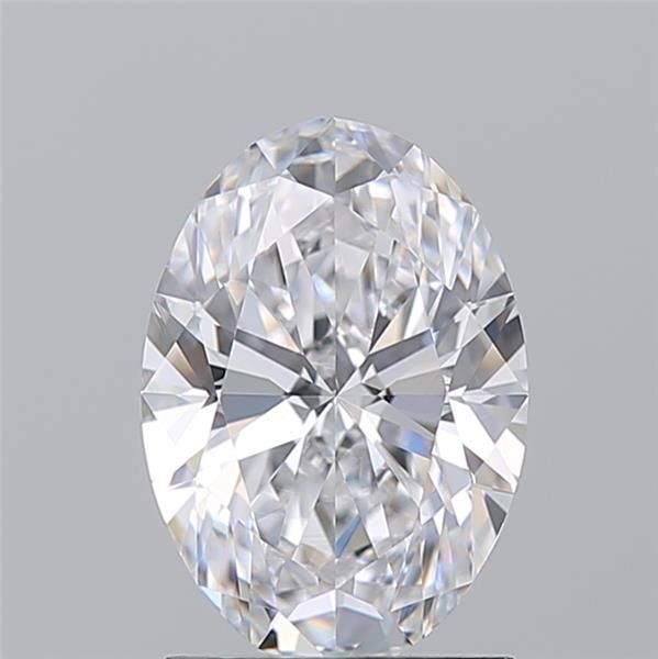 Diamond Natural 1,7Ct D-VVS2 Oval - GIA5536923806 1