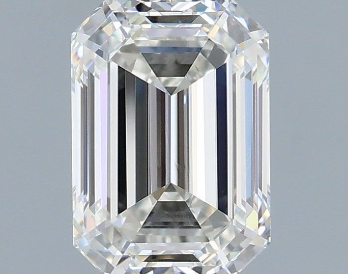 Diamond Natural 1,51Ct G-VVS1 Emerald - IGI821644116 1
