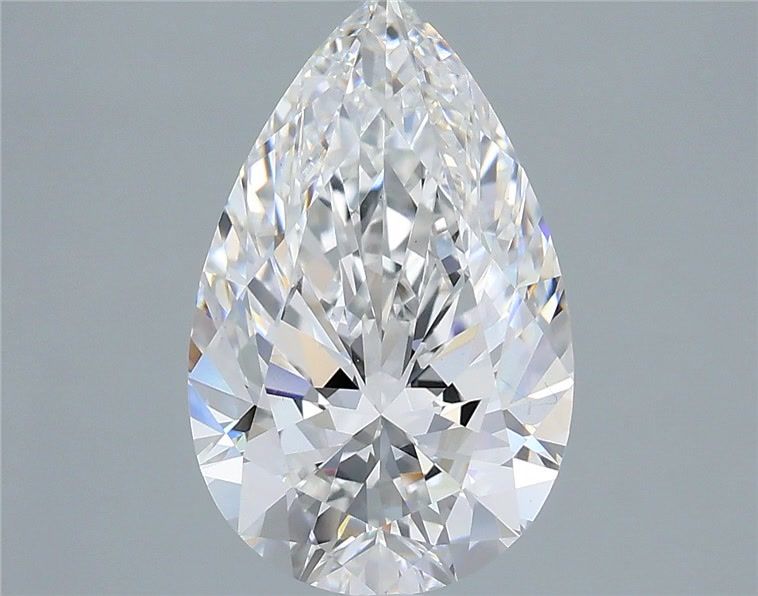 Lab Grown Diamond Lab-grown 3,71Ct E-VS1 Pear - IGILG812622057 1