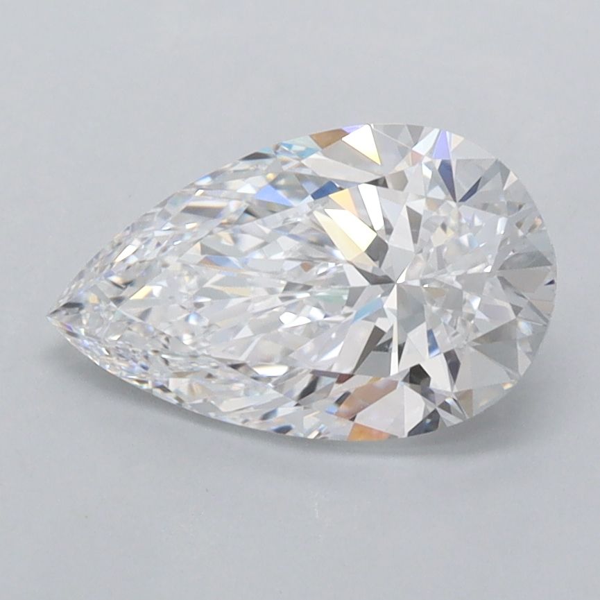 Lab Grown Diamond Lab-grown 1,47Ct D-FL Pear - IGILG815698137 1