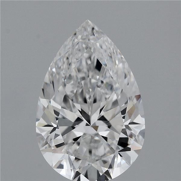 Lab Grown Diamond Lab-grown 3,58Ct D-VVS2 Pear - IGILG722533240 1